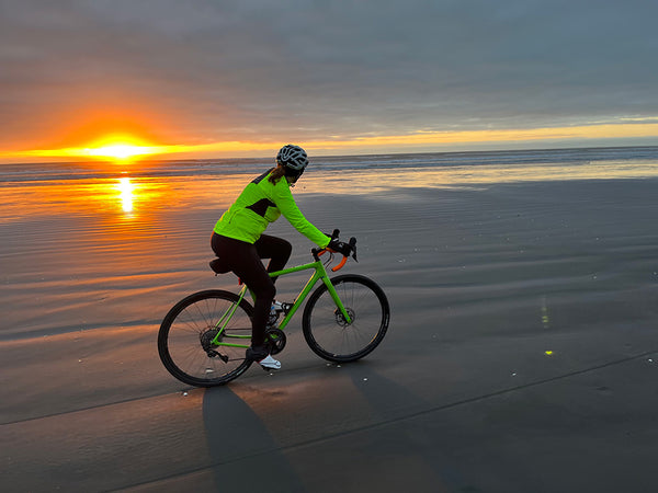 OPEN Up bike on the beach