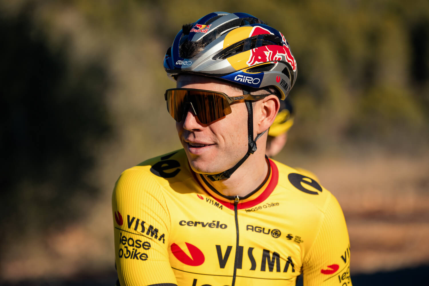 Wout Van Aert winning Mt. Ventoux