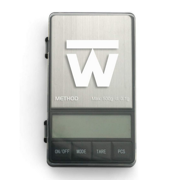 Truweigh Omni Digital Mini Scale - 500g x 0.1g - Silver Pocket Scale