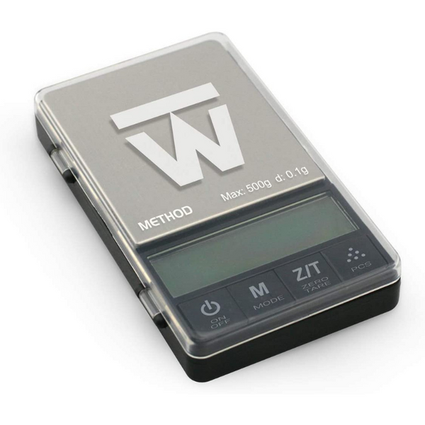 Truweigh Omni Digital Mini Scale - 500g x 0.1g - Silver Pocket Scale