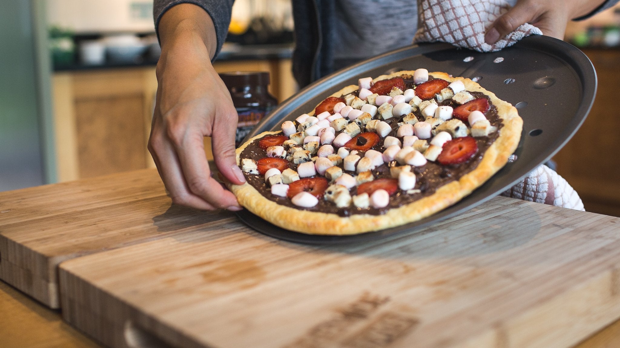 Grenade chocolate protein pizza