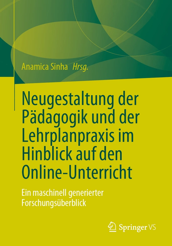 Book cover for Neugestaltung der Pädagogik und der Lehrplanpraxis im Hinblick auf den Online-Unterricht