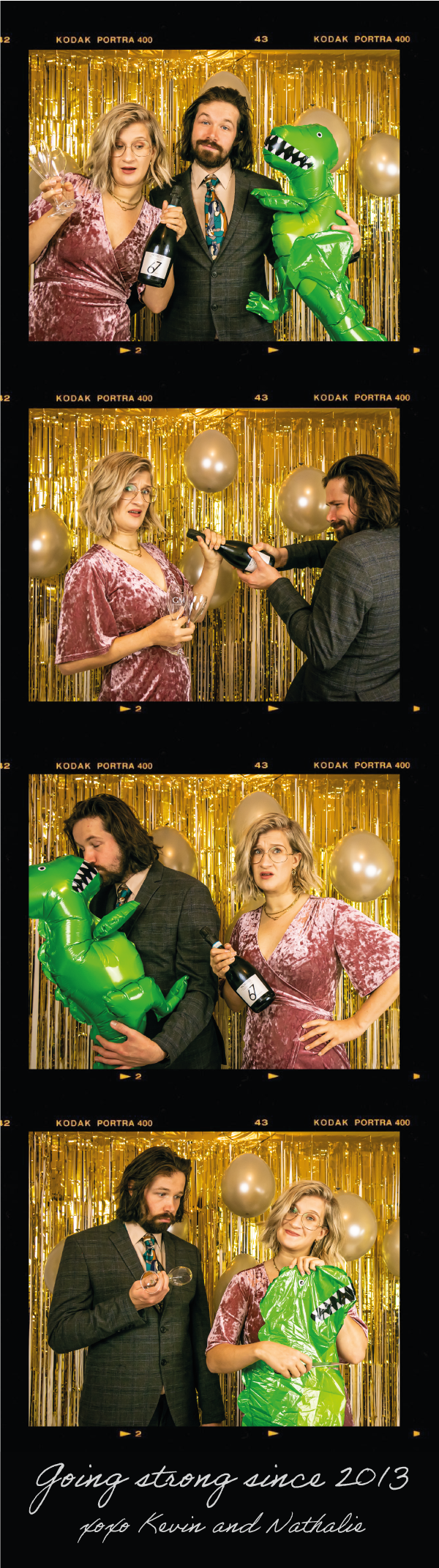 Photo strip Nathalie and Kevin