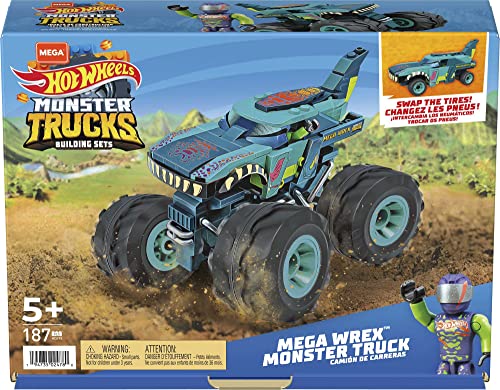 hot wheels monster truck building set