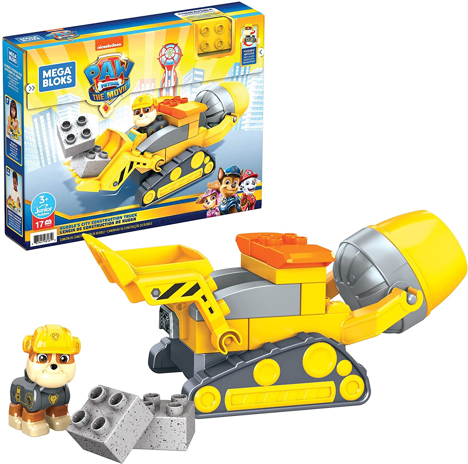 mega bloks digger truck