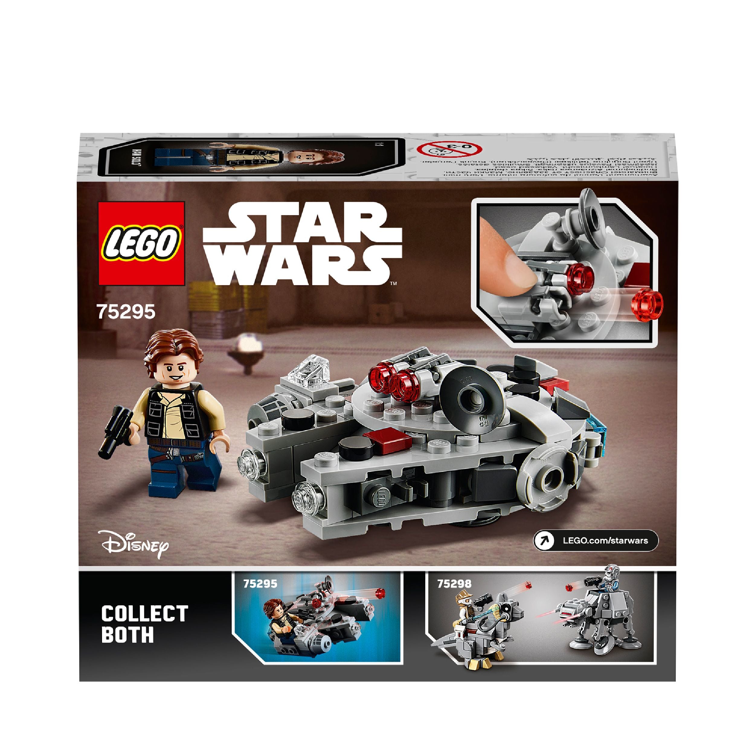 lego mini millennium falcon han solo