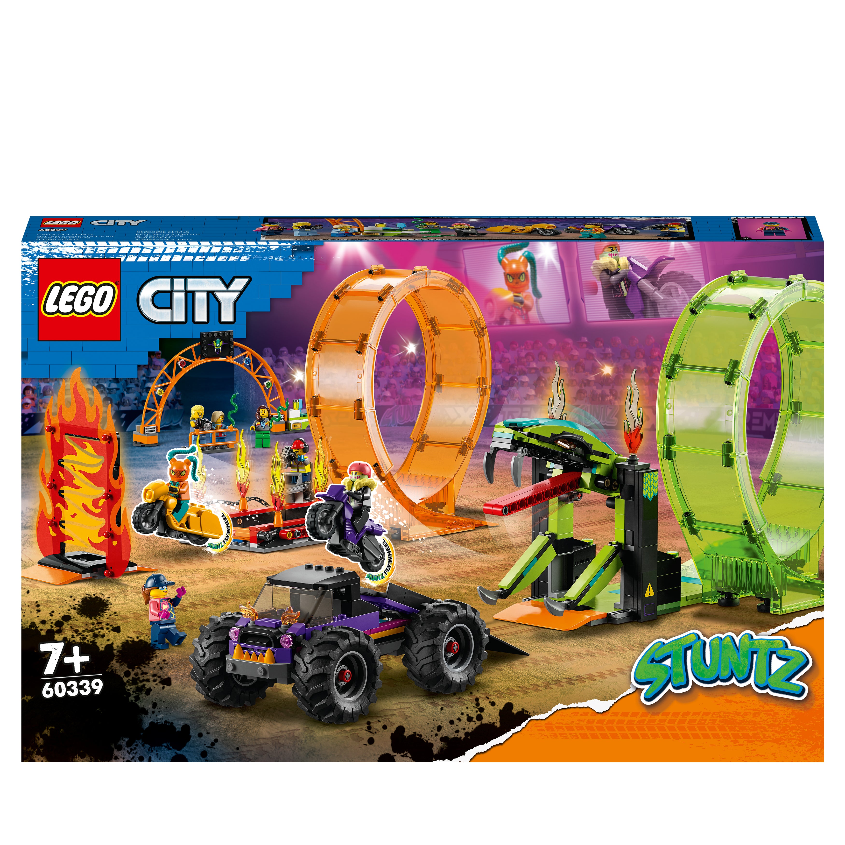 LEGO City Stuntz Loop Stunt Motorbike Set 60339 – APPYTOYS