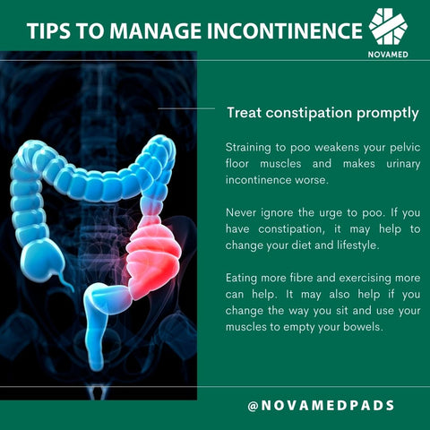 Tips to Manage Incontinence - Constipation