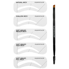 Load image into Gallery viewer, - 12 pcs in a display - 4 pcs of each shade Waterproof brow gel with complementing brow powder 5 brow stencils Dual sided brow brush and spoolie Available in 3 shades The best price and deal w/ Bonitawholesale.com
