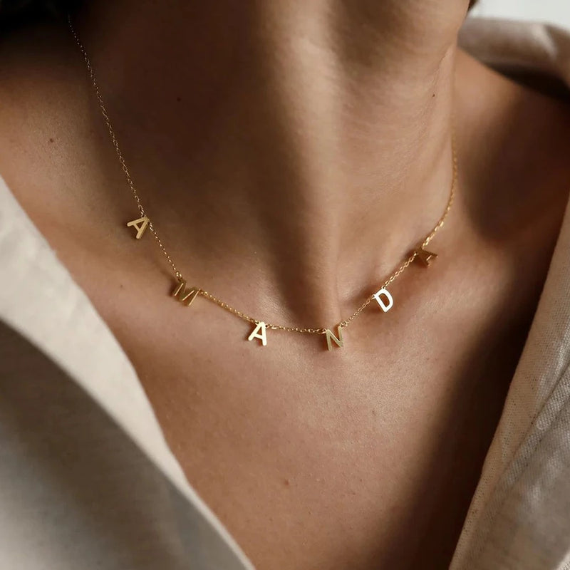 letter jewelry