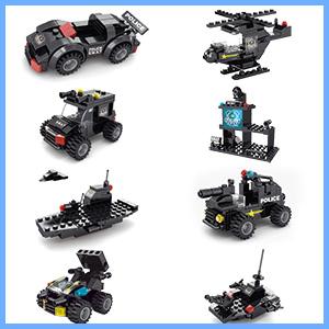 SWAT Police Building Blocks Set