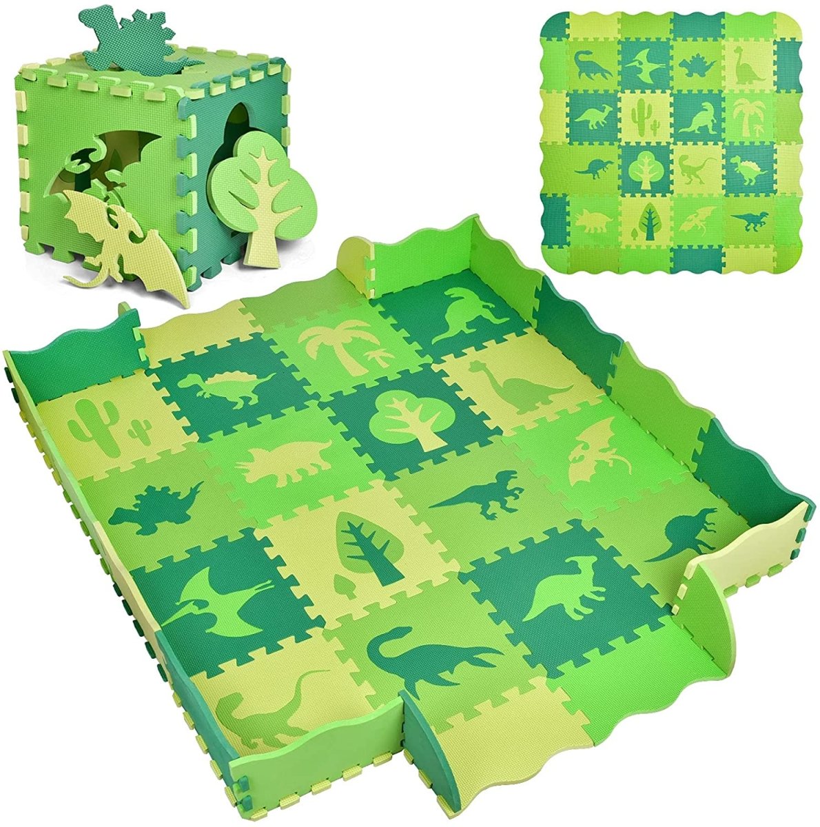 Baby Play Mat with Fence | Play Mat | PopFun