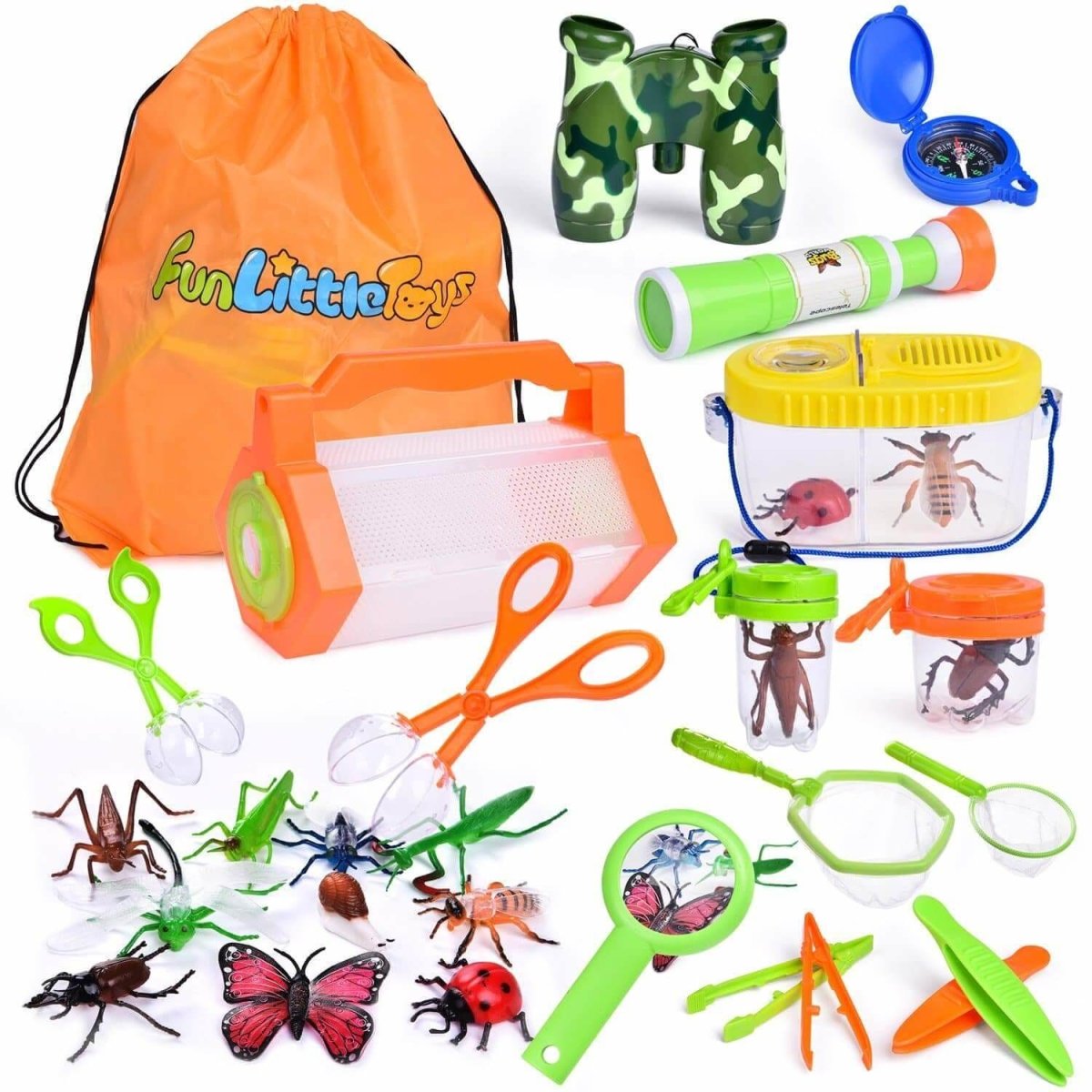 Fun Little Toys Educational Bug Catcher Kit, 27 Pcs