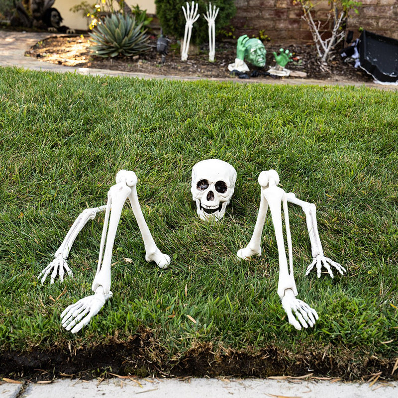 Buried Skeleton l Halloween Lawn Decor l PopFun