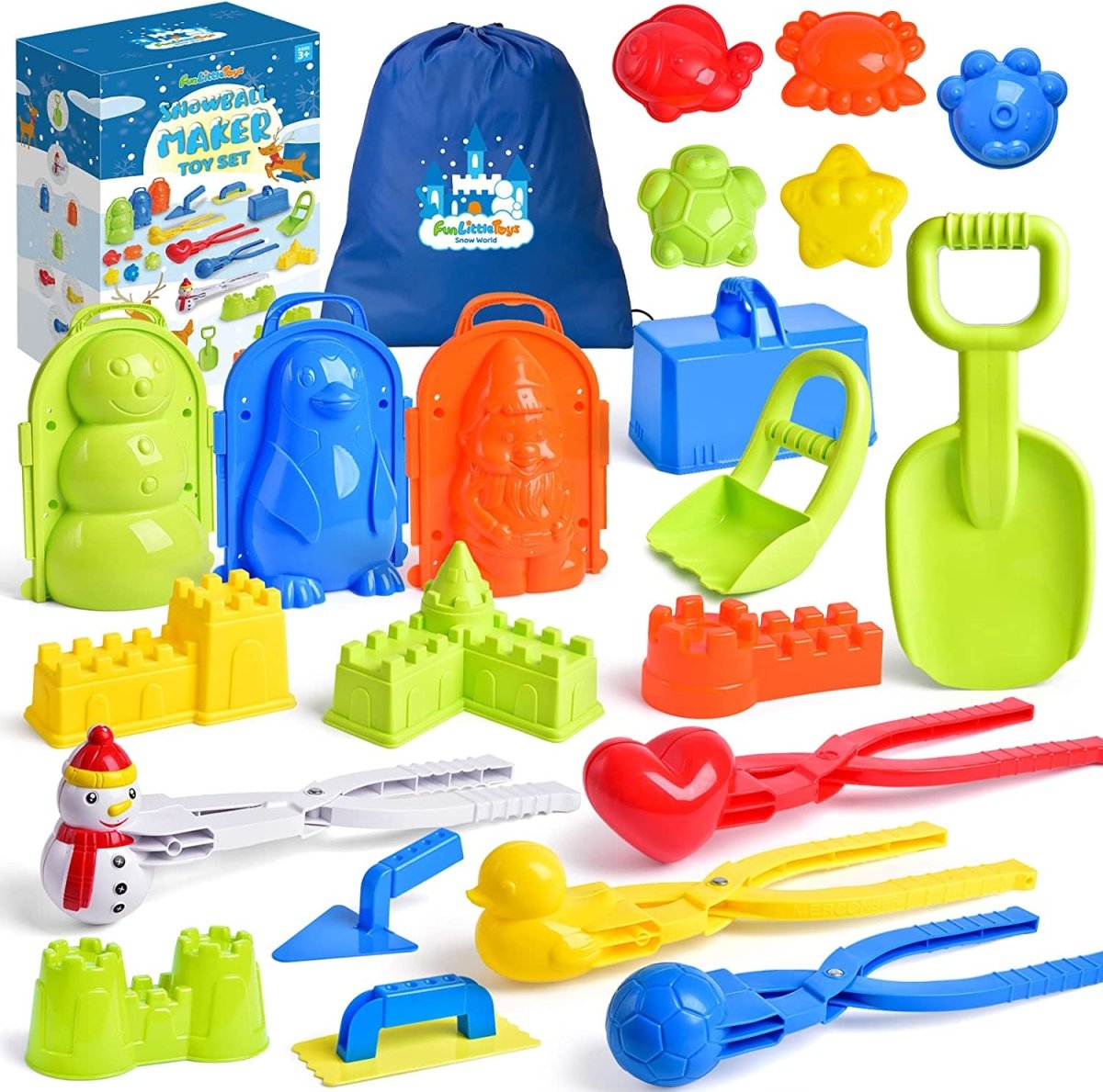 Interlocking Snowflake Toy Set  Fun Little Toys – funlittletoys