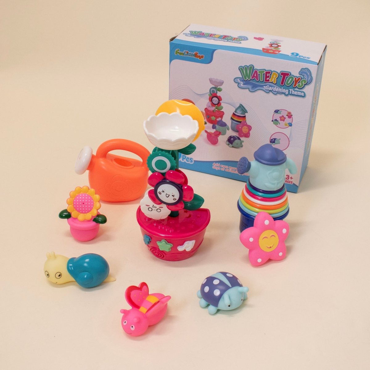 Fun Little Toys Lab Bath Toy Set, 20 Pcs