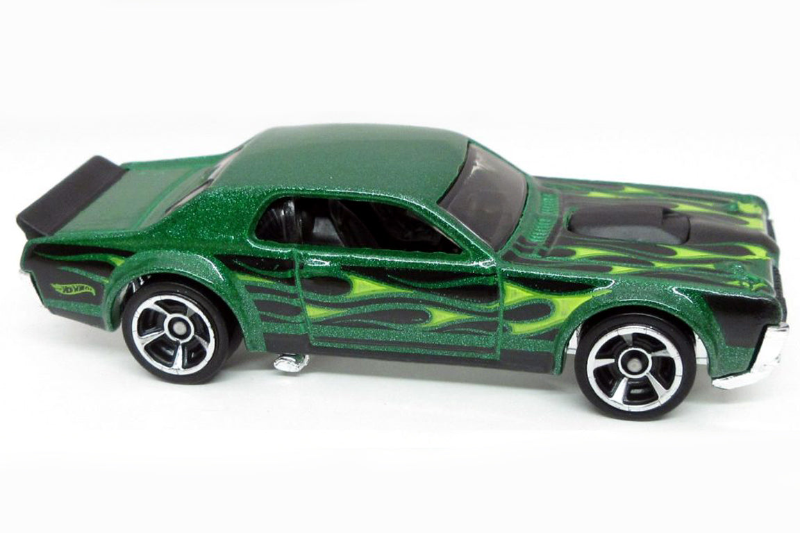 hot wheels flames 68 mercury cougar