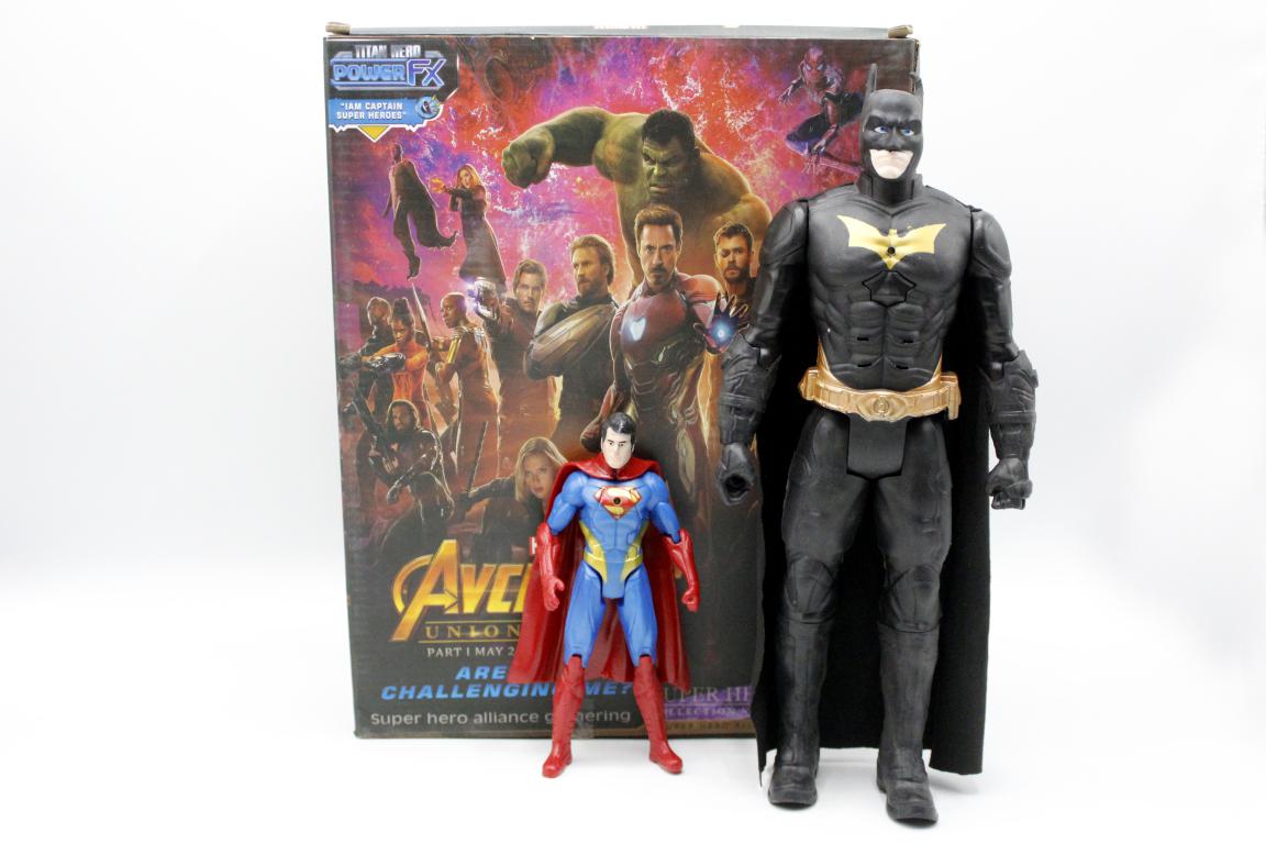 Batman And Superman Action Figure Toy (9962) – Kids Care