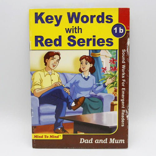 Load image into Gallery viewer, Key Words With Red Series 1b : Dad And Mum Book
