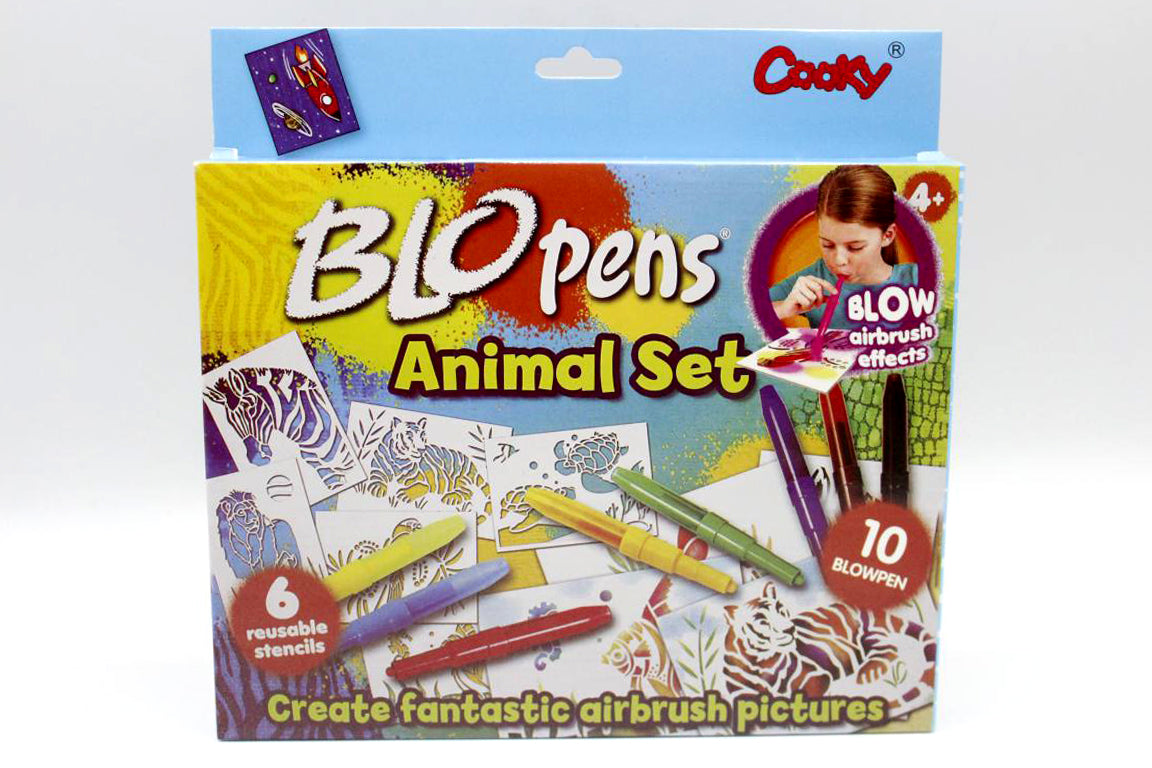 blow pens animal set