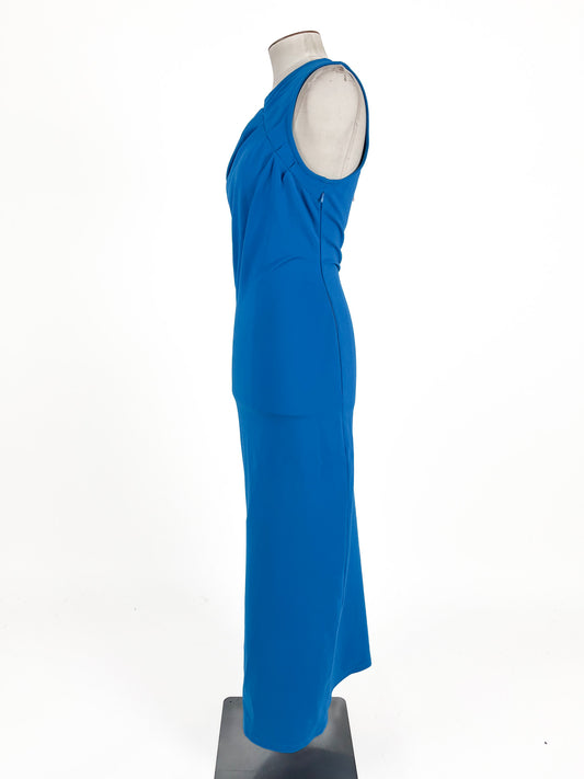 Wynn Hamlyn | Blue Cocktail Dress | Size 12