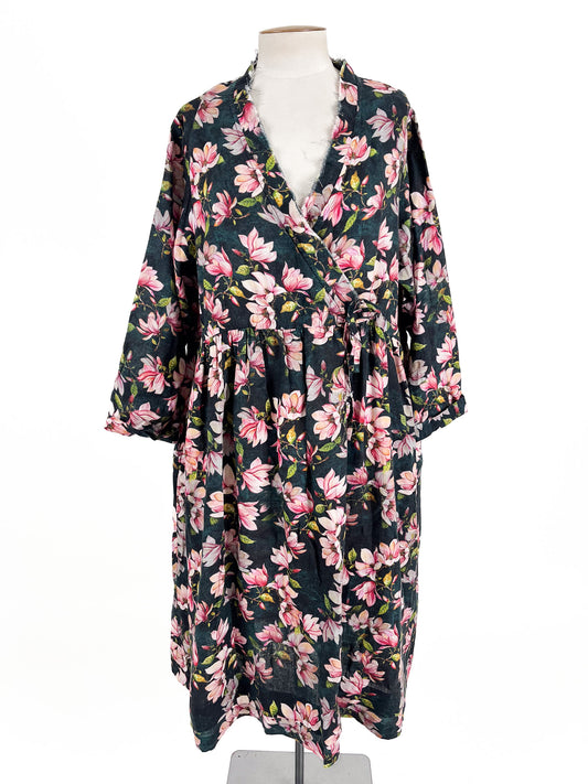 Rouge Linen | Multicoloured Casual Dress | Size XL