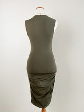 Load image into Gallery viewer, Kookai Khaki Midi Dress | Size 8
