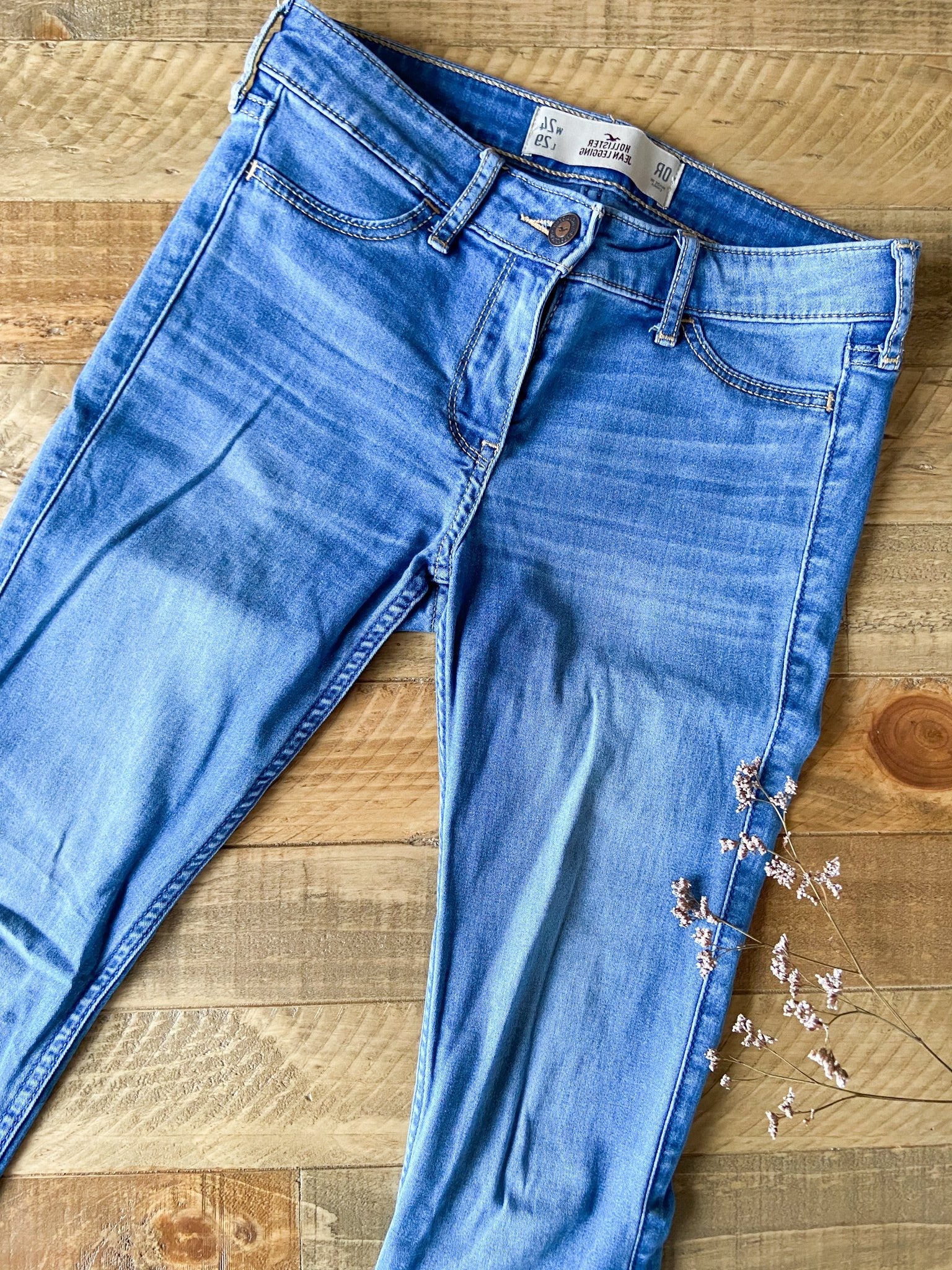 hollister jeans leggins