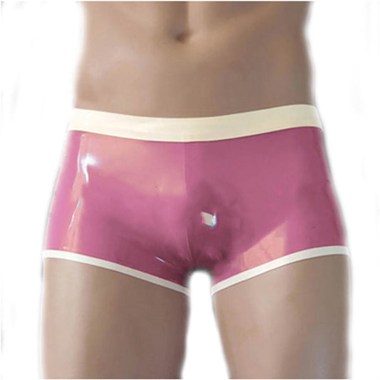  MONNIK Latex Rubber Male Transparent Tight Shorts
