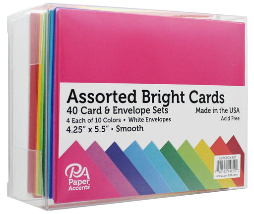 04021 8.5X11 Colorful Assorted Open Stock Cardstock Paper