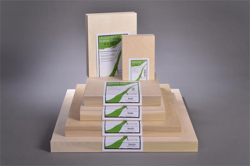 Cradled Birch Panels Deep