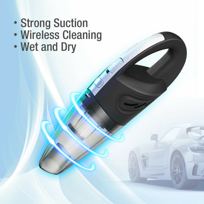 USB Rechargeable Cordless Car Wet and Dry Vacuum Cleaner — Bostin Life