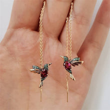 Load image into Gallery viewer, New Fashion Little Bird Drop Long Hanging Earrings for Women Elegant Girl Tassel Earring Stylish Jewelry Personality Gift