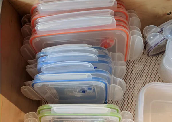 Tupperware Lid Holders