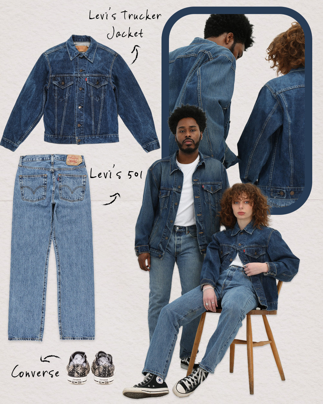 How To Spot Fake Vintage Levi's 501 Jeans | Glass Onion