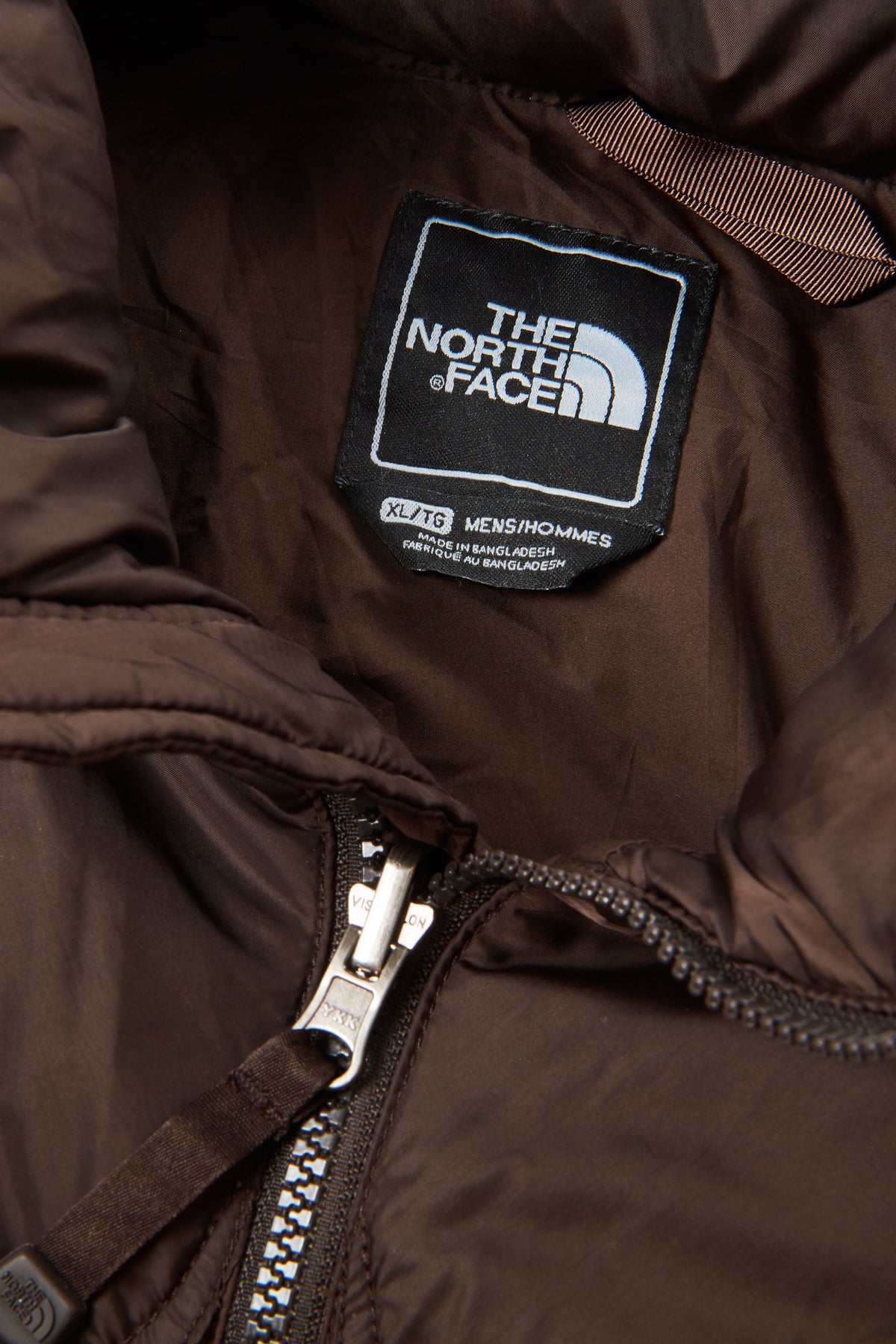 The North Face 700 Puffer Jacket Brown Size Xl Glass Onion