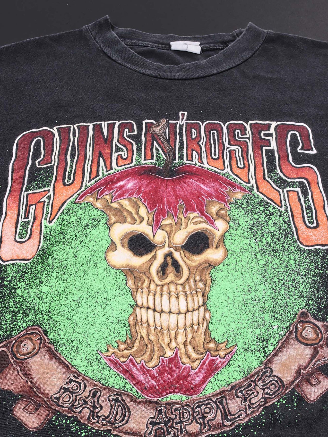 Guns N Roses 1992 Bad Apples 1991-93 Tour T-Shirt Size XL – Glass