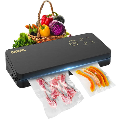 Smart Vacuum Sealer - Strong suction power, high power vacuum seal, retain 10 times more food nutrients