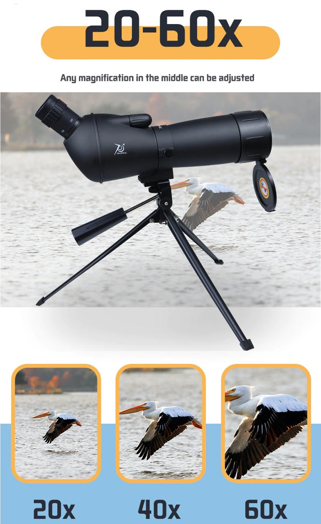 Portable yet premium telescope to capture beautiful photos for both astronomy and wildlife