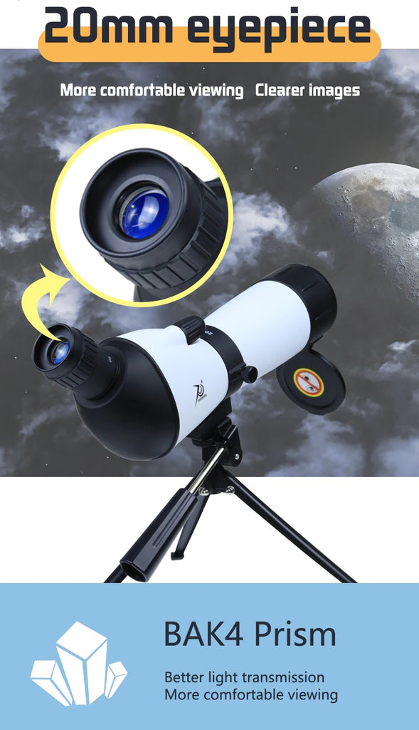 Portable yet premium telescope to capture beautiful photos for both astronomy and wildlife