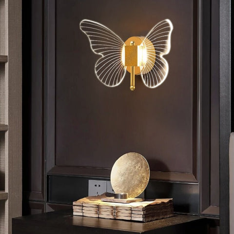 Nordic Butterfly Wall Lamp - Simple Yet Beautiful ! Add Color to Your Interior Space !
