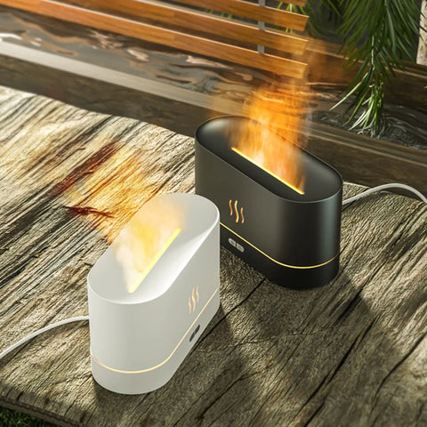Flame Humidifier Lamp