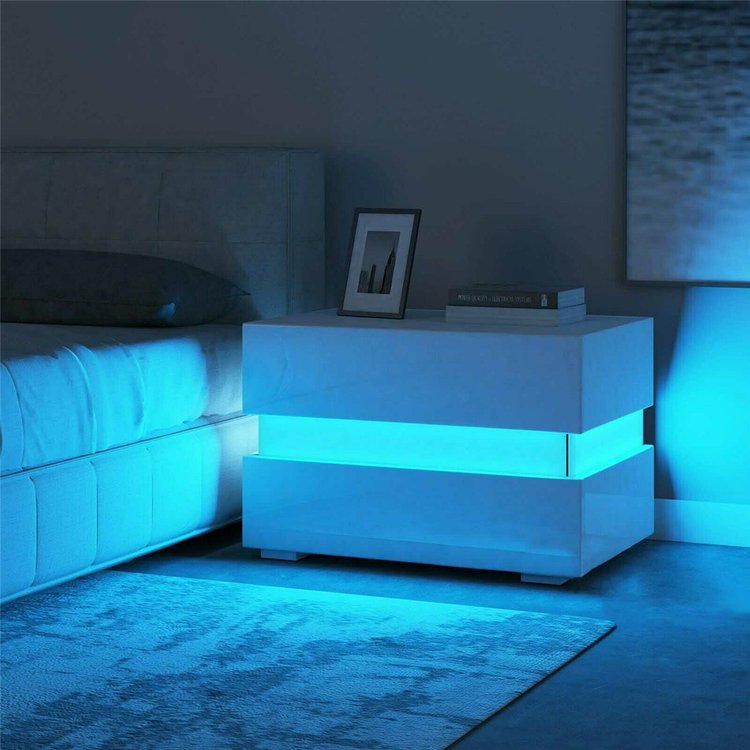 Modern LED Nightstand