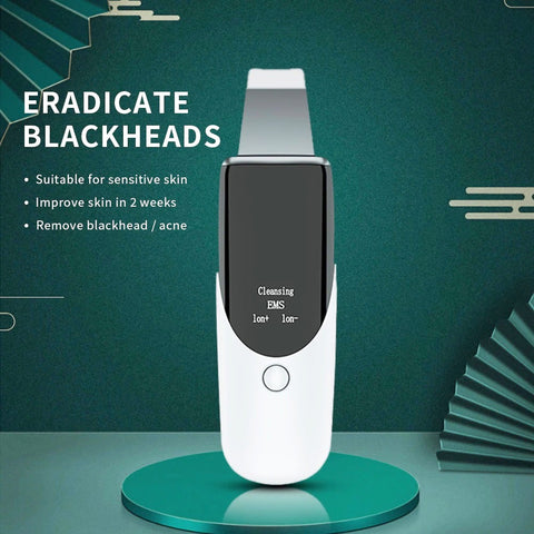 A Smart Blackhead Remover device that removes blackheads and cleans dirty skin.