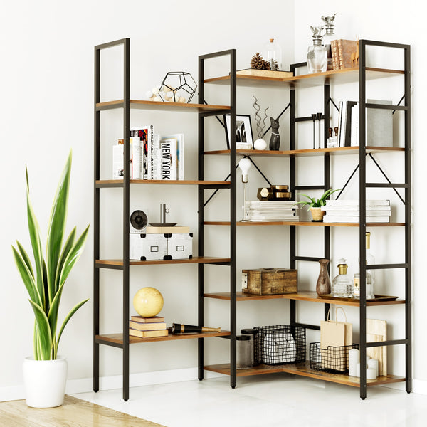 Premium 5-Tier Universal Shelf with 14 Open Shelves