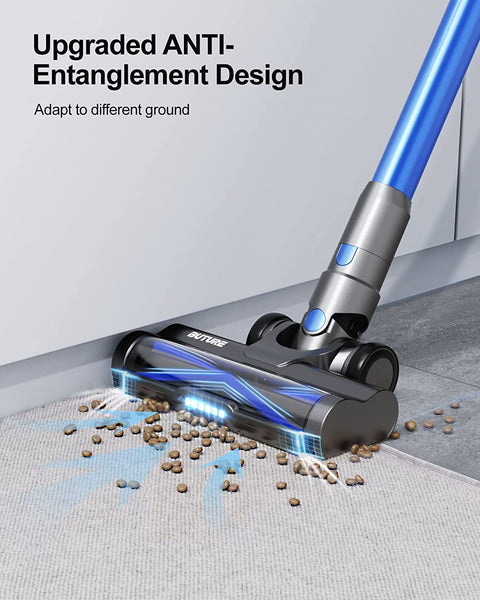 Take your cleaning to new levels with this lightweight cordless vacuum cleaner. Perfect to suck pet hair efficiently.