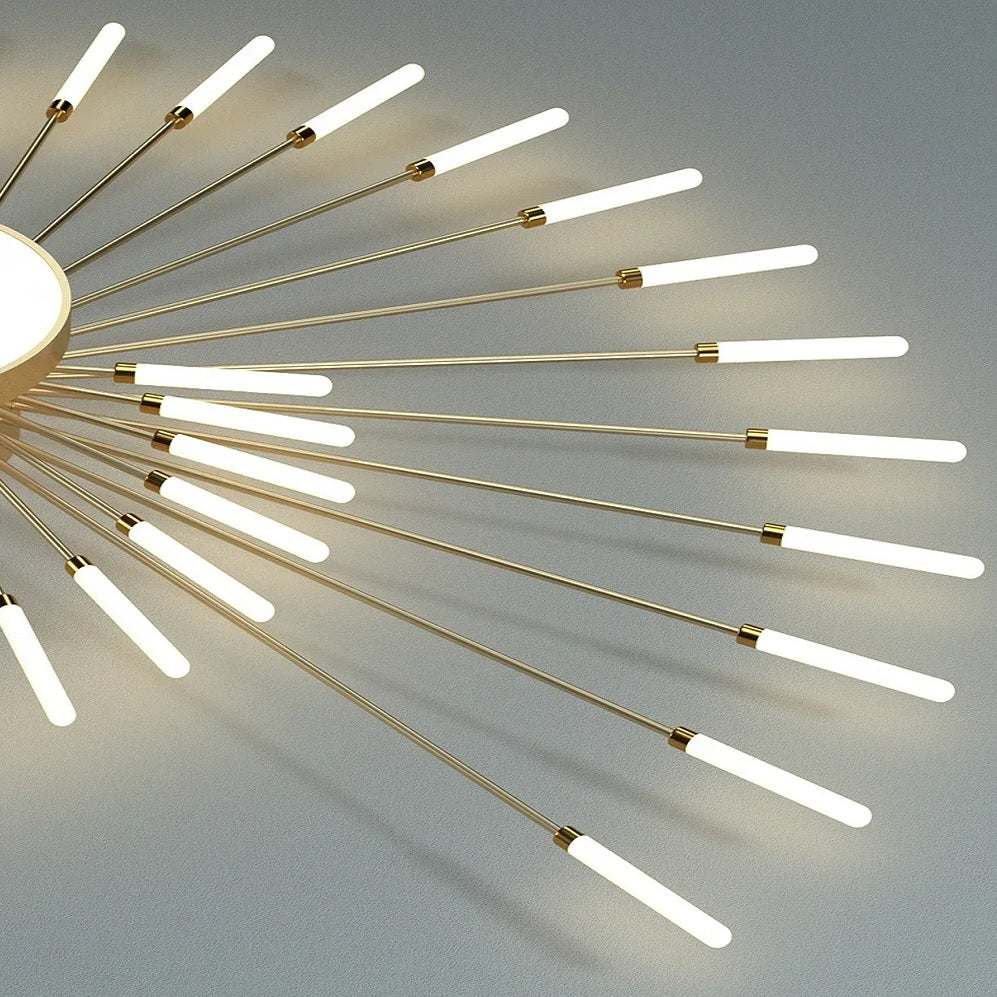 This Magic Wand Ceiling Light has a modern look and can transform any space with its multitude of lights.