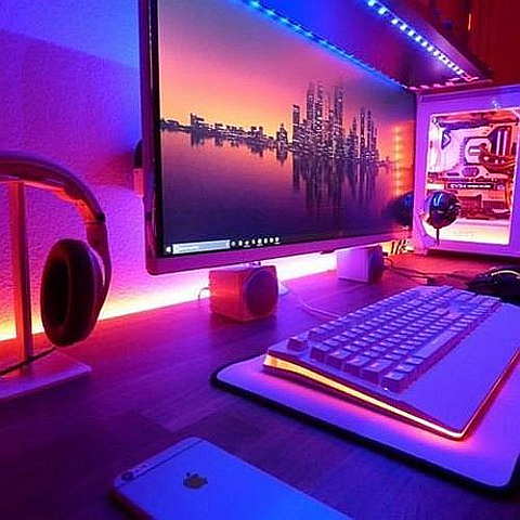 gaming light | led gaming light | gaming led lights | gaming lights for desk | gaming lights for wall