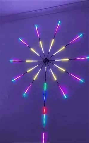 Smart Fireworks Light - Flashing and sparkling to give you surpirse ! Surely a conversation starter between you and your friends.