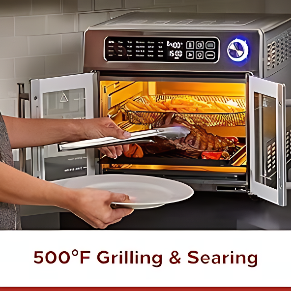 500°F grilling & sear oven for healthier meals.